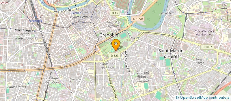 localisation de l'entreprise MADAME DANIELE LEGRAND à GRENOBLE