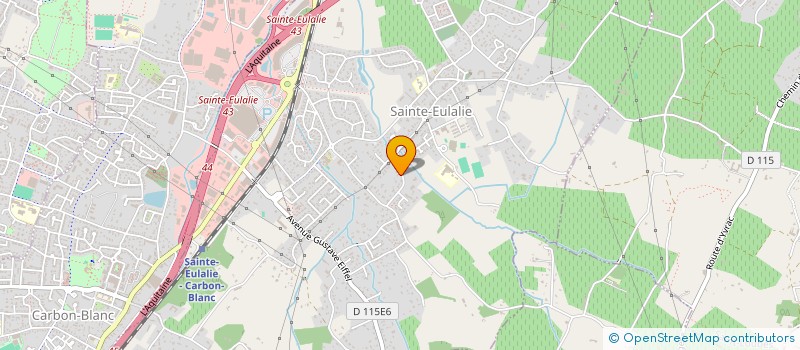 localisation de l'entreprise MADAME DANIELE LEHAUT à SAINTE-EULALIE