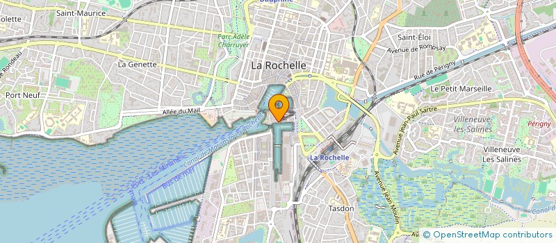 localisation de l'entreprise MADAME DANIELE LEONARD  LA ROCHELLE