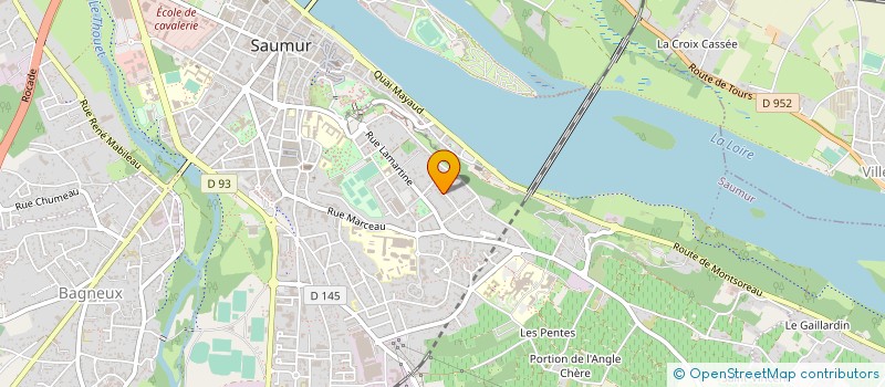 localisation de l'entreprise MADAME DANIELE LOUIS  SAUMUR