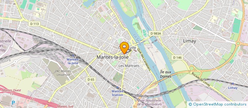 localisation de l'entreprise MADAME DANIELE MAILLARD à MANTES-LA-JOLIE