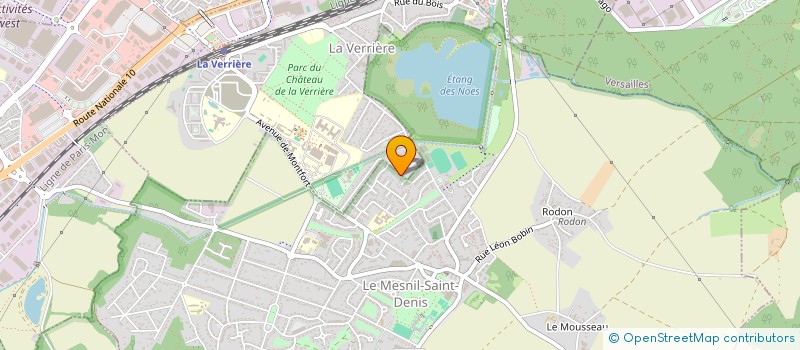 localisation de l'entreprise MADAME DANIELE MARCHAIS à LE MESNIL-SAINT-DENIS