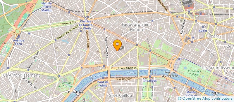 localisation de l'entreprise MADAME DANIELE MAURY-LARIBIERE  PARIS