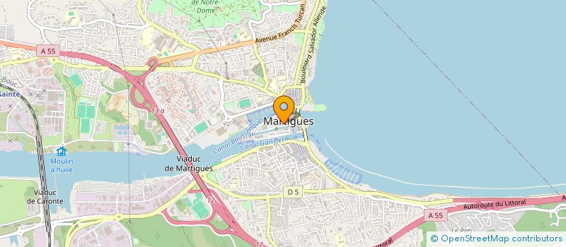 localisation de l'entreprise MADAME DANIELE MIGLIORATI à MARTIGUES