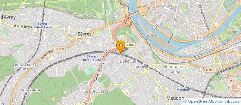 localisation de l'entreprise MADAME DANIELE MOIOLI à SEVRES