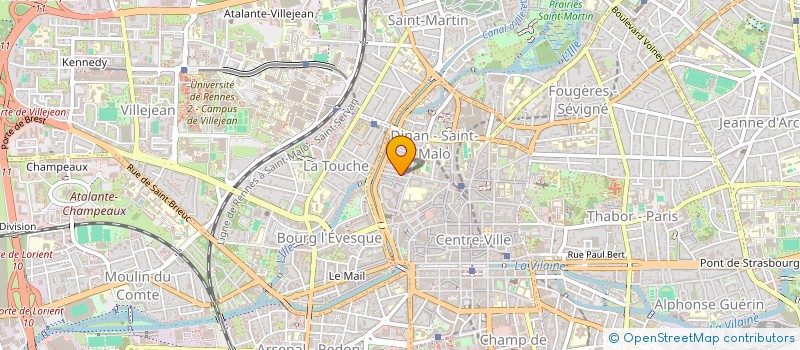 localisation de l'entreprise MADAME DANIELE MOSHI  RENNES