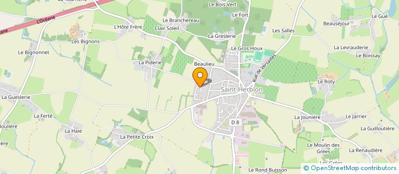 localisation de l'entreprise MADAME DANIELE MOYSE  VAIR-SUR-LOIRE