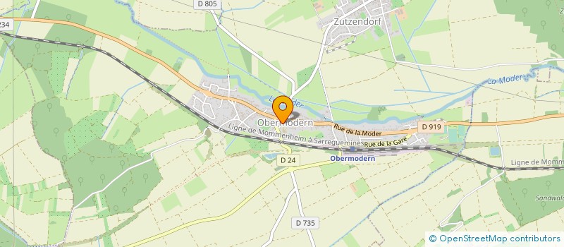 localisation de l'entreprise MADAME DANIELE MULLER à NIEDERSOULTZBACH