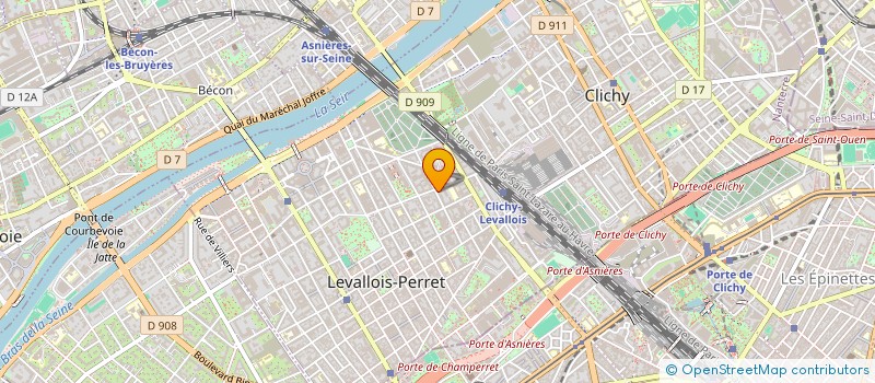 localisation de l'entreprise MADAME DANIELE NEDJOUA à LEVALLOIS-PERRET