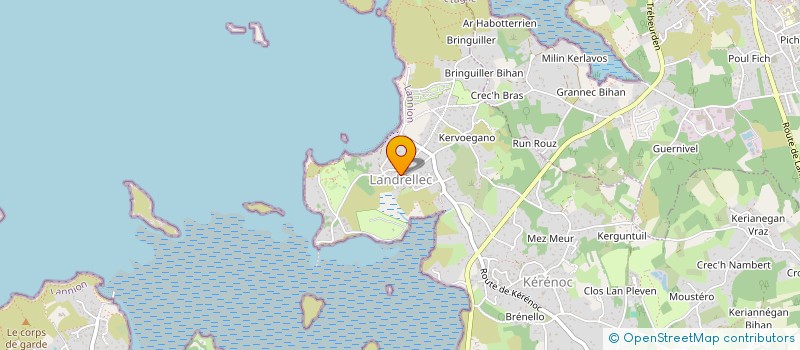 localisation de l'entreprise MADAME DANIELE NOEL  PLEUMEUR-BODOU