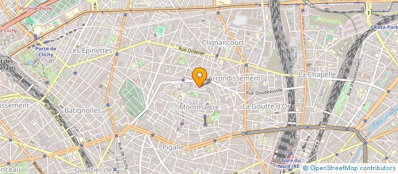 localisation de l'entreprise MADAME DANIELE PARISOT  PARIS