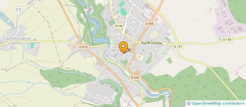 localisation de l'entreprise MADAME DANIELE PERRIN  AUTUN