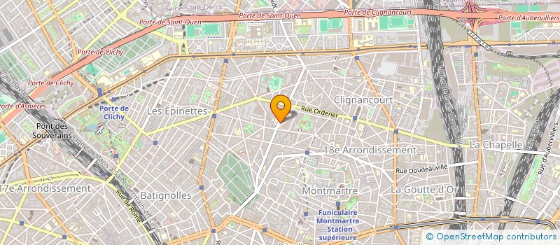 localisation de l'entreprise MADAME DANIELE PIERROT à PARIS