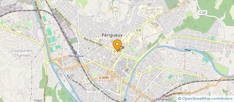 localisation de l'entreprise MADAME DANIELE PIERSON  PERIGUEUX