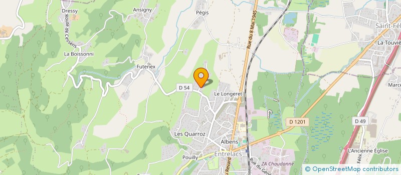 localisation de l'entreprise MADAME DANIELE PINCEMAIL  ENTRELACS