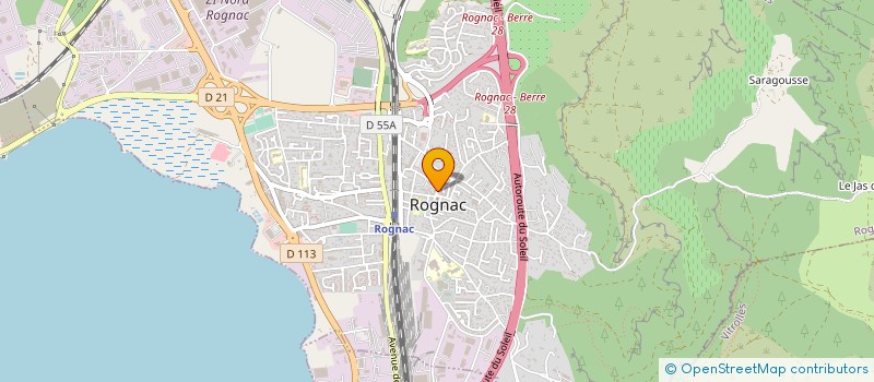 localisation de l'entreprise MADAME DANIELE PIQUEMAL  ROGNAC