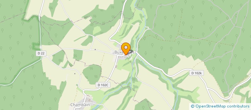 localisation de l'entreprise MADAME DANIELE PLANET  BUXEROLLES