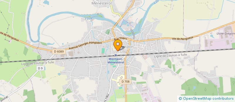 localisation de l'entreprise MADAME DANIELE QUINCOU  MONTPON-MENESTEROL