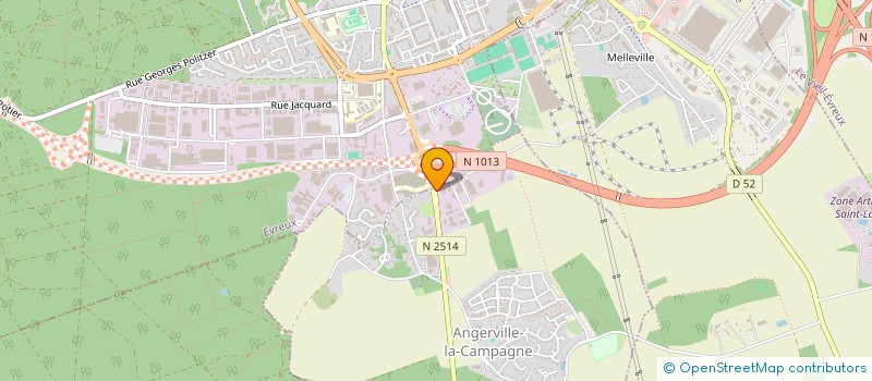 localisation de l'entreprise MADAME DANIELE RICHARD  ANGERVILLE-LA-CAMPAGNE