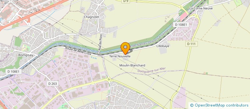 localisation de l'entreprise MADAME DANIELE ROBERT  DOMPIERRE-SUR-MER