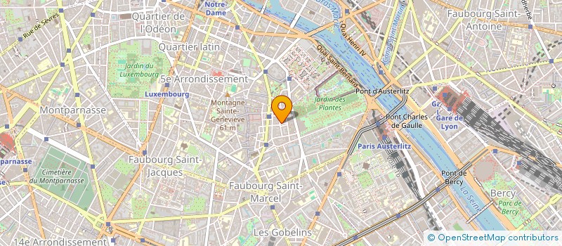 localisation de l'entreprise MADAME DANIELE ROMBI-VIEILLE  PARIS