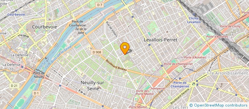 localisation de l'entreprise MADAME DANIELE ROOSALEM à NEUILLY SUR SEINE