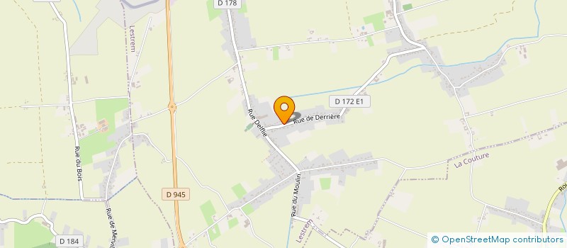 localisation de l'entreprise MADAME DANIELE ROSS  LESTREM