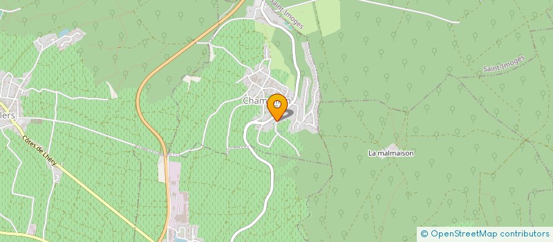 localisation de l'entreprise MADAME DANIELE SALLE  CHAMPILLON