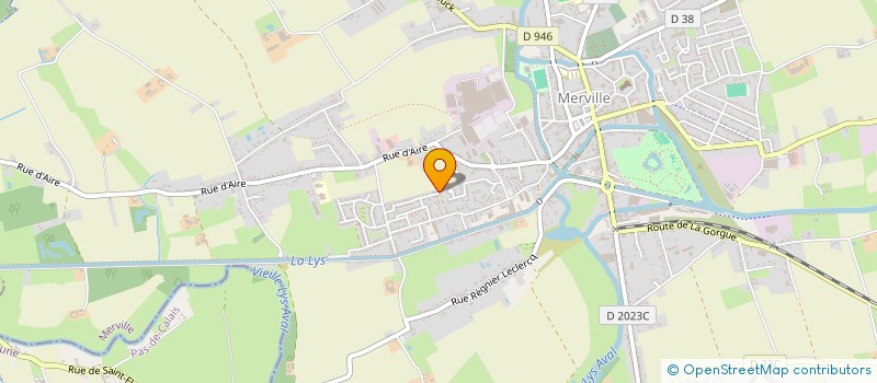 localisation de l'entreprise MADAME DANIELE SANSOUCI à MERVILLE