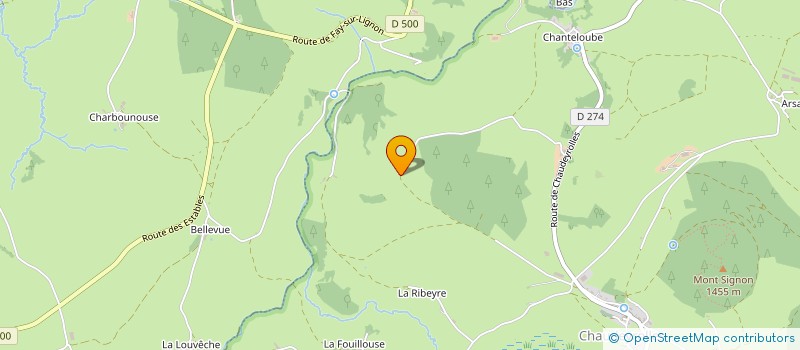 localisation de l'entreprise MADAME DANIELE SEMAL  CHAUDEYROLLES