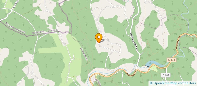 localisation de l'entreprise MADAME DANIELE SEROUGNE  CASSAGNES