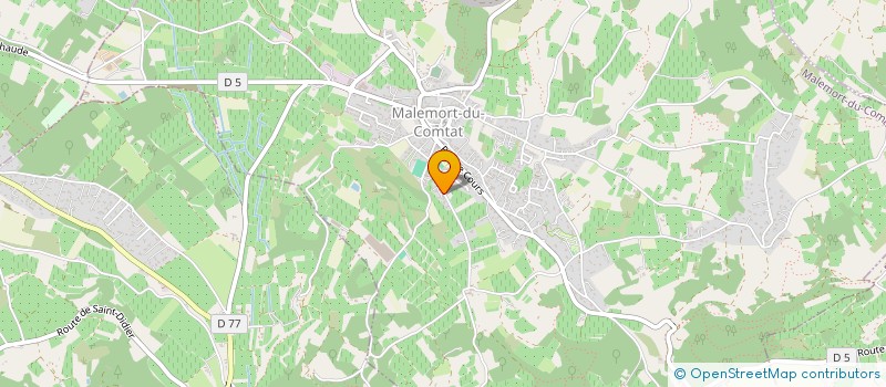 localisation de l'entreprise MADAME DANIELE SOLAZ à MALEMORT-DU-COMTAT