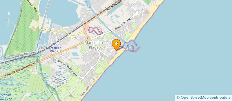 localisation de l'entreprise MADAME DANIELE SOUBEYROUX à MARSEILLAN