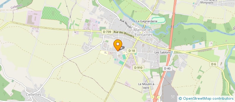 localisation de l'entreprise MADAME DANIELE SOURY  MANSLE-LES-FONTAINES