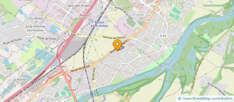 localisation de l'entreprise MADAME DANIELE SUBRA à PORTET-SUR-GARONNE
