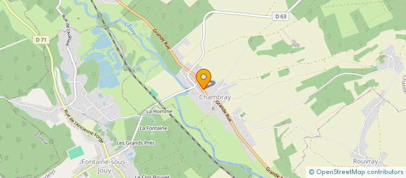 localisation de l'entreprise MADAME DANIELE TARANOFF  CHAMBRAY