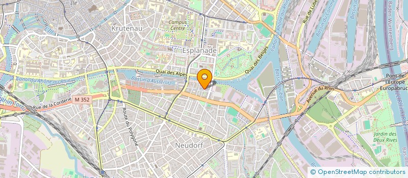 localisation de l'entreprise MADAME DANIELE TARDIF à STRASBOURG