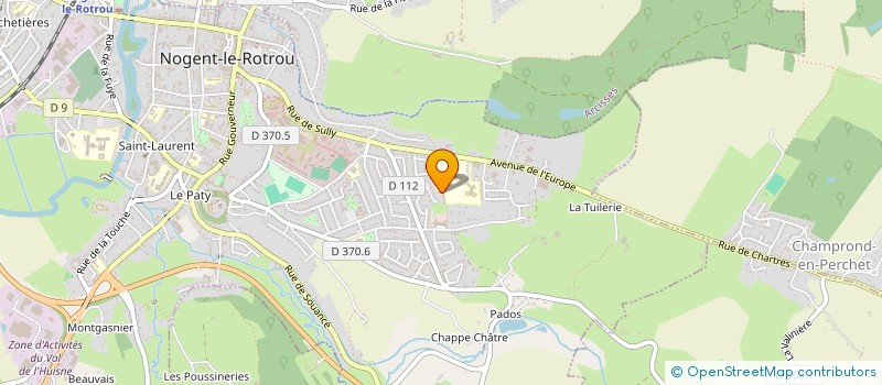 localisation de l'entreprise MADAME DANIELE TASD'HOMME à NOGENT-LE-ROTROU