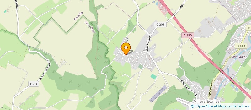 localisation de l'entreprise MADAME DANIELE URBAN  VILLERS-ECALLES