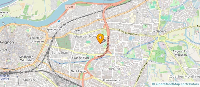 localisation de l'entreprise MADAME DANIELE VARGAS  AVIGNON