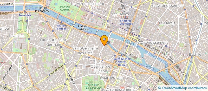 localisation de l'entreprise MADAME DANIELE VERON à PARIS
