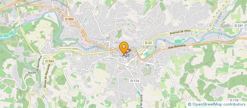 localisation de l'entreprise MADAME DANIELE VIGUIER  APT