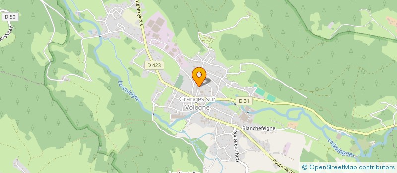 localisation de l'entreprise MADAME DANIELE VOIRIN à GRANGES-AUMONTZEY