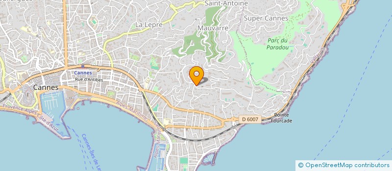 localisation de l'entreprise MADAME DANIELE ZISERNANN à CANNES