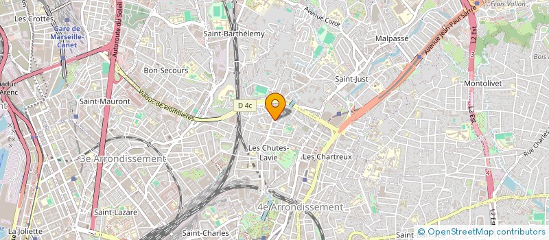 localisation de l'entreprise MADAME DANIELLA ABSALON à MARSEILLE