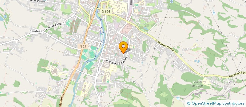 localisation de l'entreprise MADAME DANIELLA ARENAS  AUCH