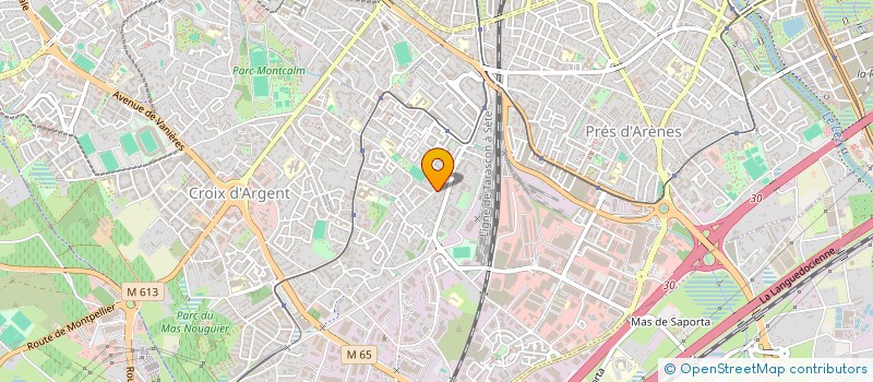 localisation de l'entreprise MADAME DANIELLA DOUTSONA ENGONE à MONTPELLIER