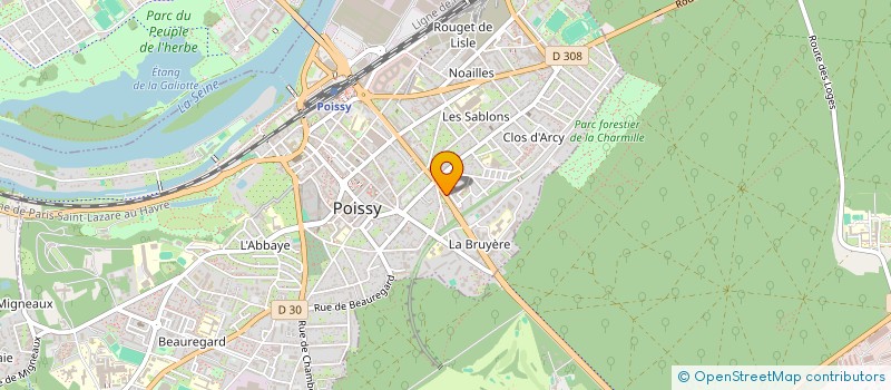 localisation de l'entreprise MADAME DANIELLA MALNAR à POISSY