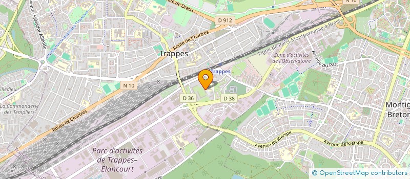 localisation de l'entreprise MADAME DANIELLA MFINA  TRAPPES