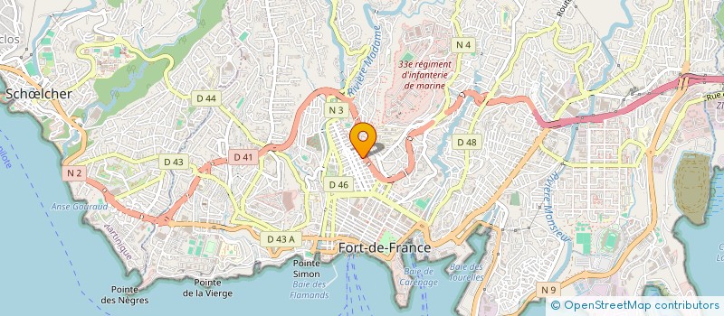 localisation de l'entreprise MADAME DANIELLA NORMATOV à FORT-DE-FRANCE